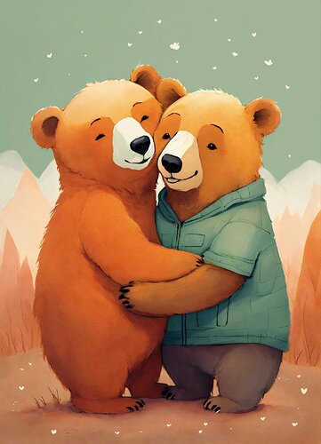 happy bears cuddling (2)
