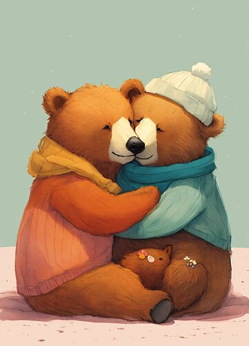 happy bears cuddling (1)