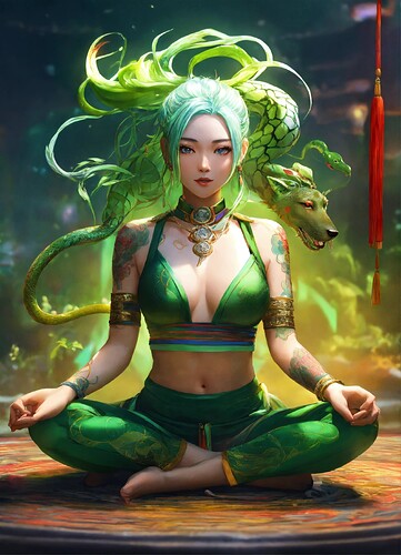 chinese yoga dog pose